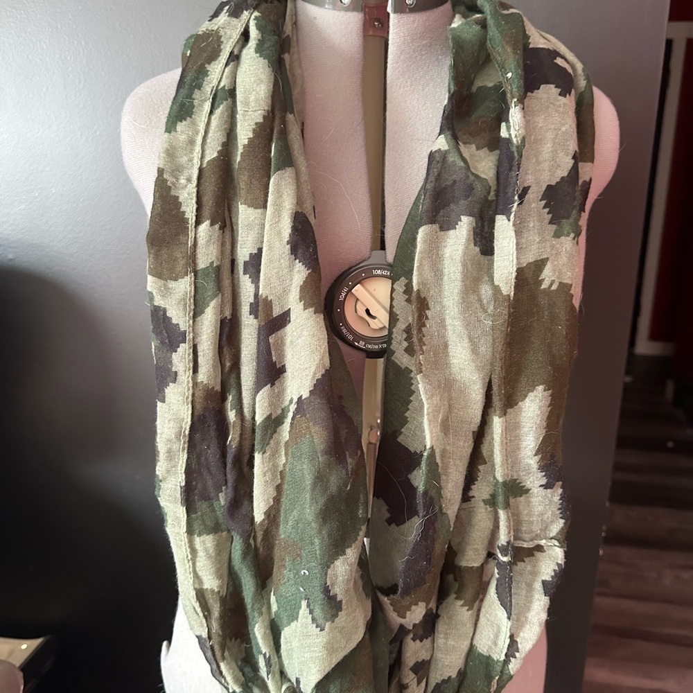 **3 for $15**Camouflage Infinity Scarf